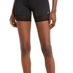 5” 5" Airlift Double Trouble Biker Short in Black Size M